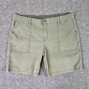Weatherproof Utility Trail Shorts Men's Size 40 Green Hiking Durable Comfort